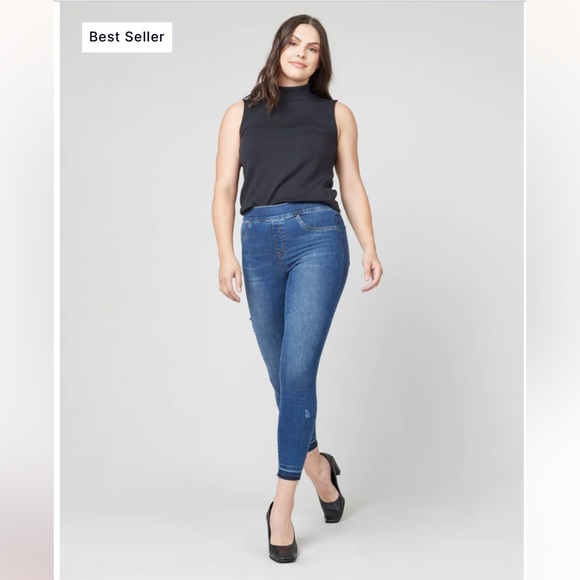 Spanx Distressed Ankle Skinny Jean - New With Tags! - Picture 3 of 14